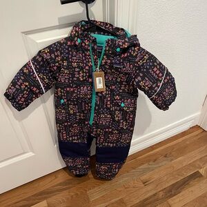 NWT Patagonia Kids One Piece Footie - Multicolor Pattern